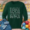 Knitting Code Long Sleeve T-shirt by YarnMerch