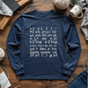 Knitting Code Long Sleeve T-shirt by YarnMerch