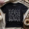 Knitting Code T-shirt by YarnMerch