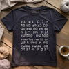 Knitting Code T-shirt by YarnMerch