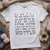 Knitting Code T-shirt by YarnMerch