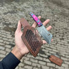 Ko-Bunka Knife Damascus Steel, Reverse Tanto by JW SteelCrafts