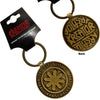 Kreator Satan Is Real Emblem [Keychain] by Rock Band Apparel