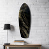 Golden Waves Glass Wall Art by Insigneart USA