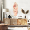 Pinky Swirl Glass Wall Art by Insigneart USA