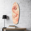 Pinky Swirl Glass Wall Art by Insigneart USA