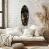 Golden Circles Glass Wall Art by Insigneart USA