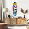 Vintage Woman Glass Wall Art by Insigneart USA