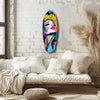 Vintage Woman Glass Wall Art by Insigneart USA