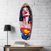 Supergirl Glass Wall Art by Insigneart USA
