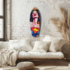 Supergirl Glass Wall Art by Insigneart USA