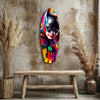 Shadowed Vigilante Glass Wall Art by Insigneart USA