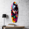Shadowed Vigilante Glass Wall Art by Insigneart USA