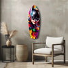 Shadowed Vigilante Glass Wall Art by Insigneart USA