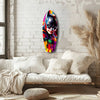 Shadowed Vigilante Glass Wall Art by Insigneart USA