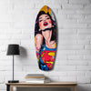 Supergirl Glass Wall Art by Insigneart USA