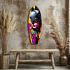 Shadowed Vigilante Glass Wall Art by Insigneart USA