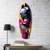 Shadowed Vigilante Glass Wall Art by Insigneart USA