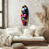 Shadowed Vigilante Glass Wall Art by Insigneart USA