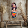 Supergirl Glass Wall Art by Insigneart USA
