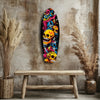 Street Soul Graffiti Skulls Glass Wall Art by Insigneart USA
