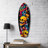 Street Soul Graffiti Skulls Glass Wall Art by Insigneart USA