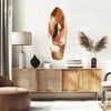 Listening the Waves Glass Wall Art by Insigneart USA