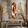 Listening the Waves Glass Wall Art by Insigneart USA
