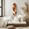 Listening the Waves Glass Wall Art by Insigneart USA