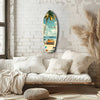 Timeless by the Sea V4 Glass Wall Art by Insigneart USA