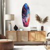 Alone Wolf V1 Glass Wall Art by Insigneart USA