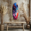 Alone Wolf V1 Glass Wall Art by Insigneart USA