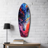 Alone Wolf V1 Glass Wall Art by Insigneart USA