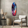Alone Wolf V1 Glass Wall Art by Insigneart USA
