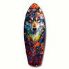 Alone Wolf V3 Glass Wall Art by Insigneart USA