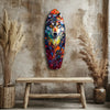 Alone Wolf V3 Glass Wall Art by Insigneart USA