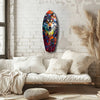 Alone Wolf V3 Glass Wall Art by Insigneart USA