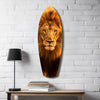 Mr Lion Glass Wall Art by Insigneart USA