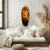 Mr Lion Glass Wall Art by Insigneart USA