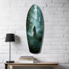 Light Saber in the Woods Glass Wall Art by Insigneart USA