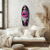 Colorful Lips V4 Glass Wall Art by Insigneart USA