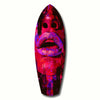 Colorful Lips V5 Glass Wall Art by Insigneart USA