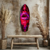 Colorful Lips V5 Glass Wall Art by Insigneart USA