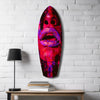 Colorful Lips V5 Glass Wall Art by Insigneart USA
