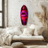 Colorful Lips V5 Glass Wall Art by Insigneart USA