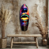 Colorful Lips V15 Glass Wall Art by Insigneart USA