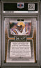 Graded 2020 Leaf Draft Justin Jefferson #40 Rookie RC Football Card PSA 9 Mint