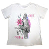 Kurt Cobain Flower [T-Shirt] by Rock Band Apparel