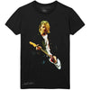 Kurt Cobain Guitar Photo Colour [T-Shirt] by Rock Band Apparel
