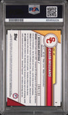 Graded 2023 Topps Bowman U Chrome Caleb Williams #1 Blue #/199 Rookie RC Football Card PSA 10 Gem Mint
